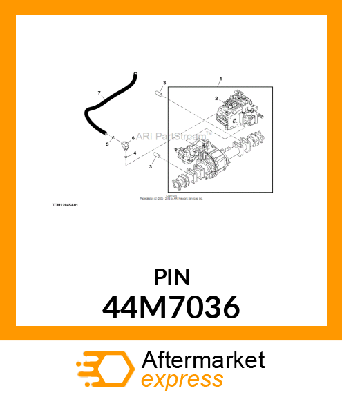 PIN, DOWEL 44M7036