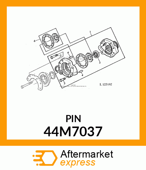 PIN, DOWEL 44M7037