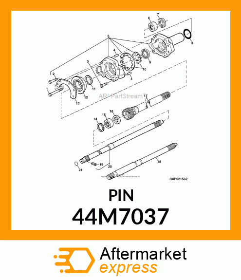 PIN, DOWEL 44M7037