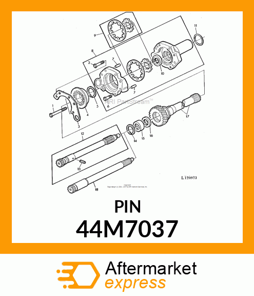 PIN, DOWEL 44M7037