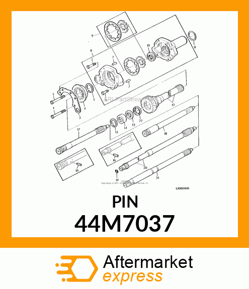 PIN, DOWEL 44M7037