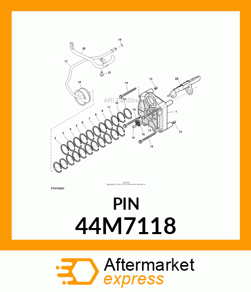 PIN, DOWEL 44M7118