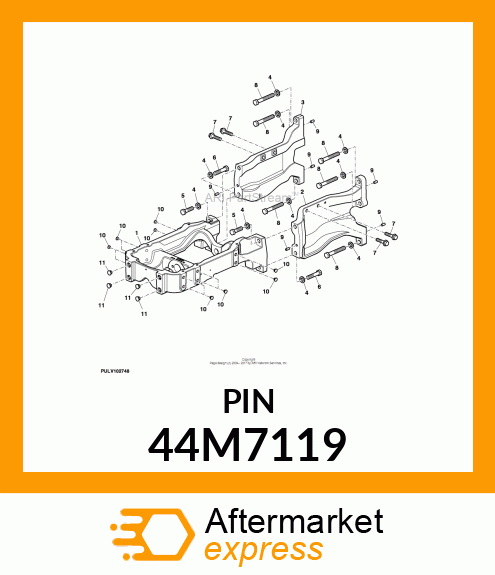 PIN, DOWEL 44M7119