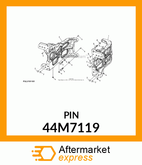 PIN, DOWEL 44M7119