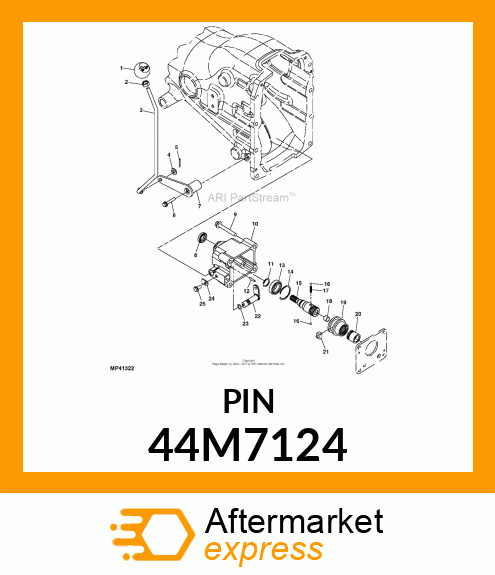 PIN, DOWEL 44M7124