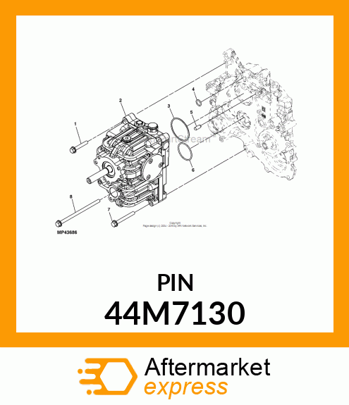 PIN, DOWEL 44M7130