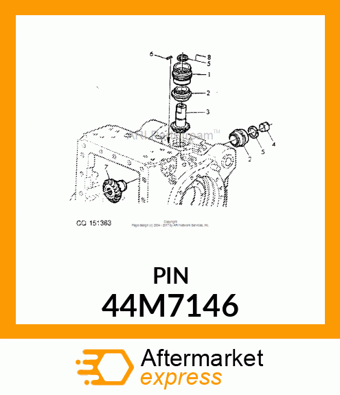 PIN, DOWEL 44M7146