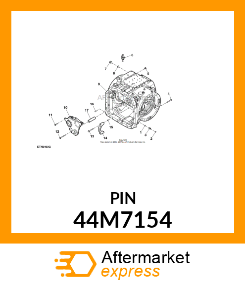 PIN, DOWEL 44M7154