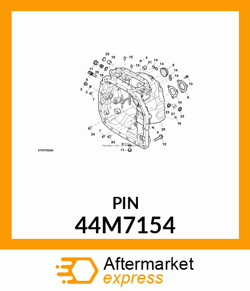 PIN, DOWEL 44M7154