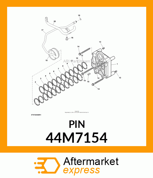 PIN, DOWEL 44M7154