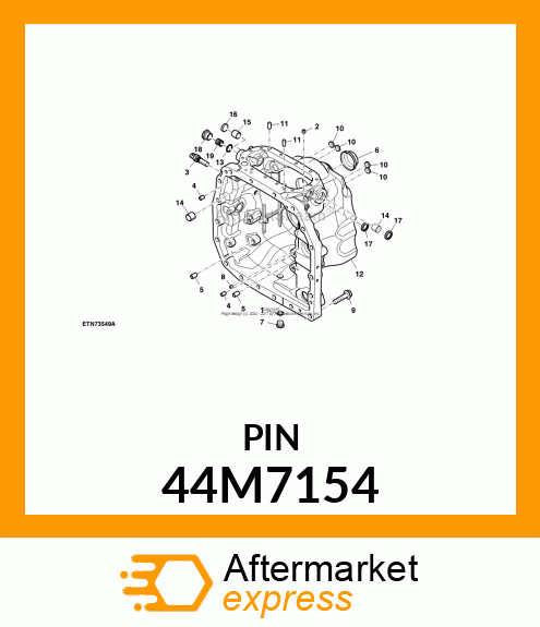 PIN, DOWEL 44M7154