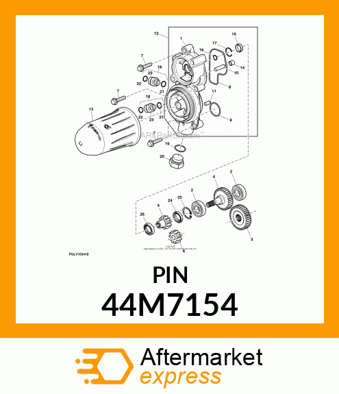 PIN, DOWEL 44M7154