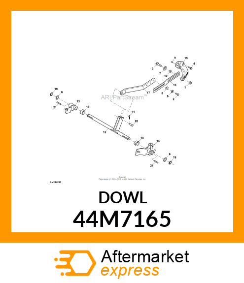 PIN, DOWEL 44M7165