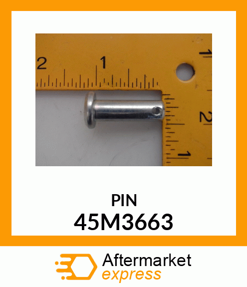 PIN, DRILLED, SAE CLEVIS HEAD 45M3663