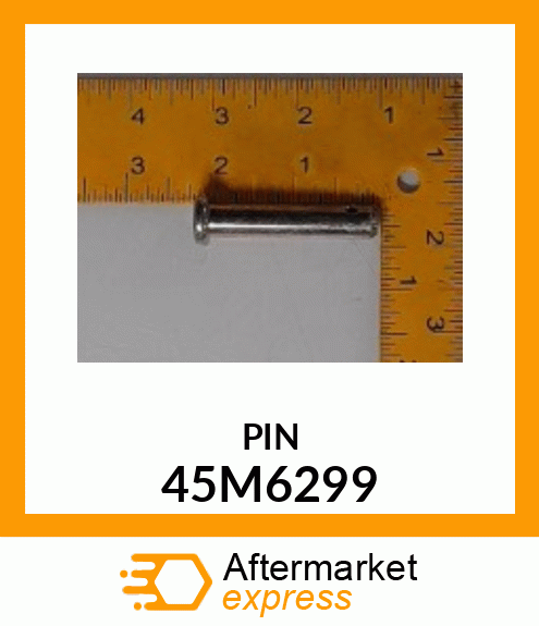 PIN, DRILLED, CLEVIS HEAD 45M6299