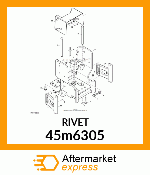 PIN FASTENER 45m6305