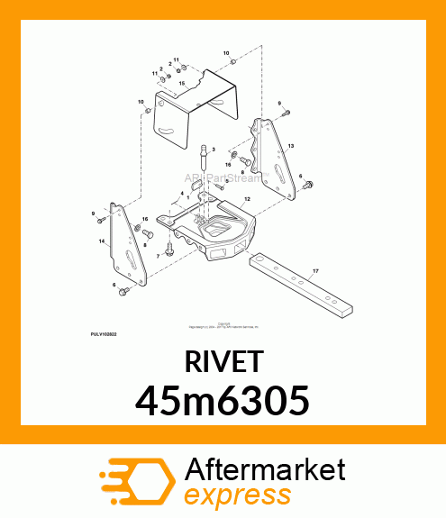 PIN FASTENER 45m6305