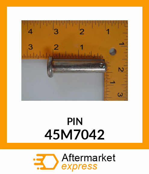 PIN, DRILLED, SAE CLEVIS HEAD 45M7042