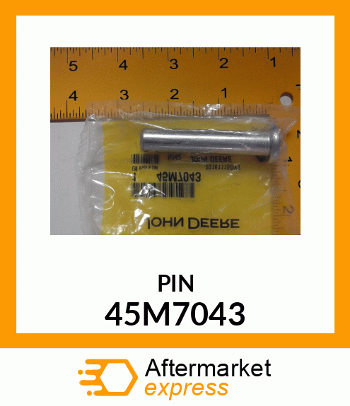 PIN, DRILLED, SAE CLEVIS HEAD 45M7043