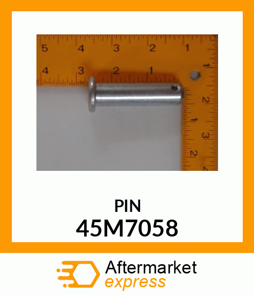 PIN, DRILLED, SAE CLEVIS HEAD 45M7058