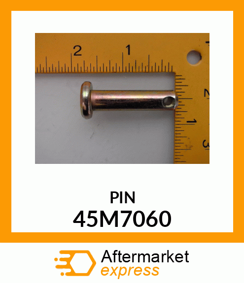 PIN, DRILLED, SAE CLEVIS HEAD 45M7060