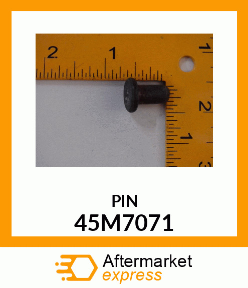 PIN, SAE CLEVIS HEAD 45M7071