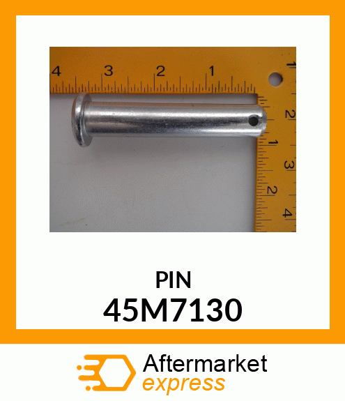 PIN, DRILLED, SAE CLEVIS HEAD 45M7130