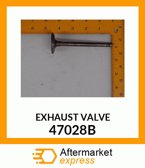 Exhaust Valve - 47028B