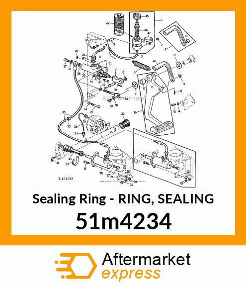 RING, SEALING 51m4234