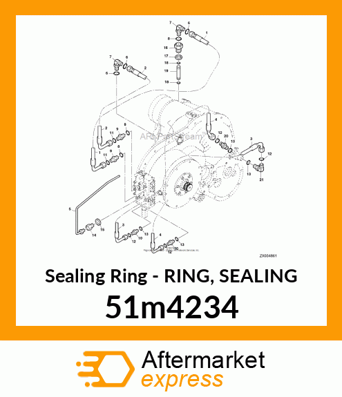 RING, SEALING 51m4234