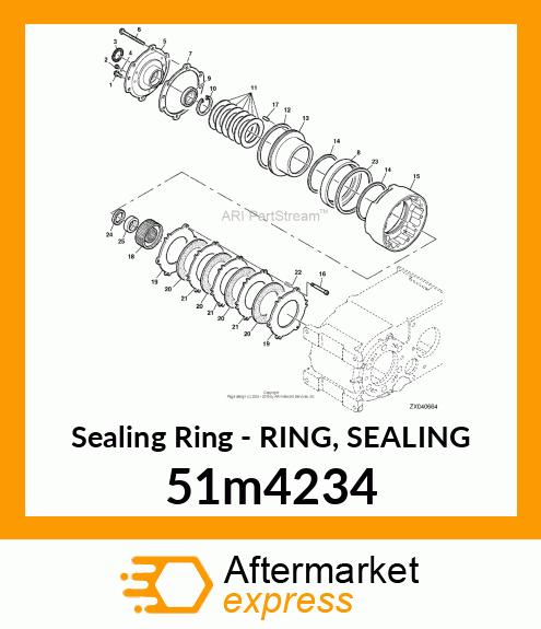 RING, SEALING 51m4234