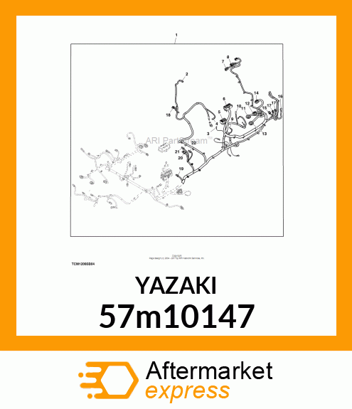 YAZAKI 57m10147