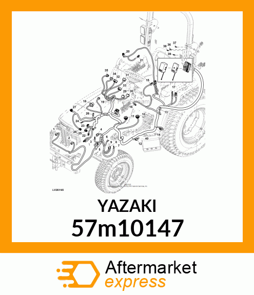 YAZAKI 57m10147