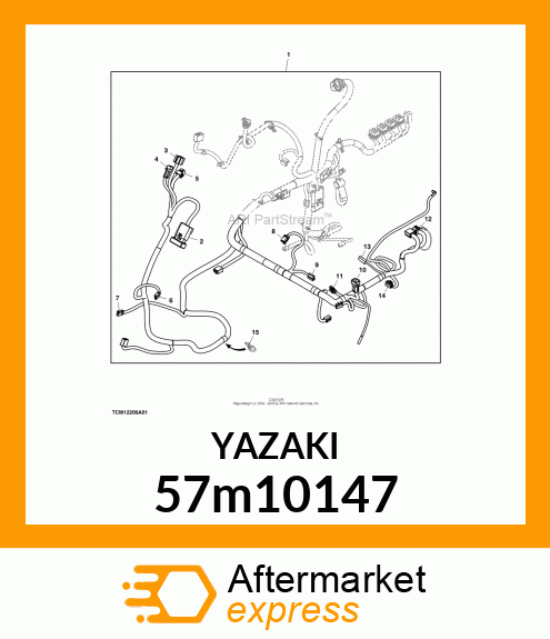 YAZAKI 57m10147