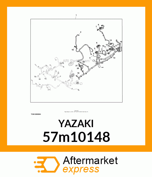 YAZAKI 57m10148