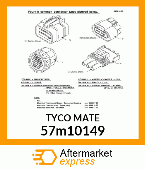 TYCO MATE 57m10149