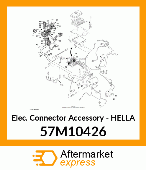 Elec. Connector Accessory - HELLA 57M10426