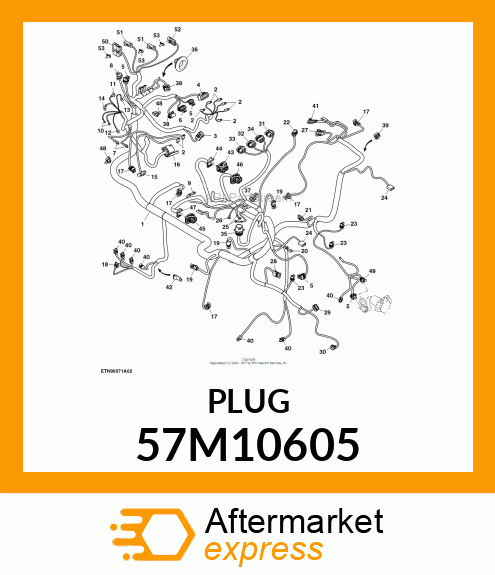 CONN MOLEX CMC 32W FS BLK POLYSTR 57M10605