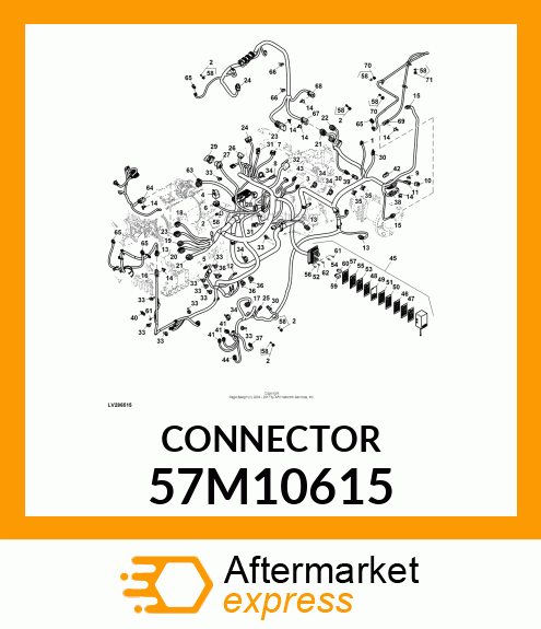 CONN MOLEX CMC 48W FS BRN POLYSTR 57M10615