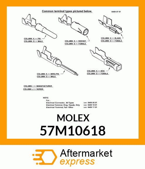 MOLEX 57M10618