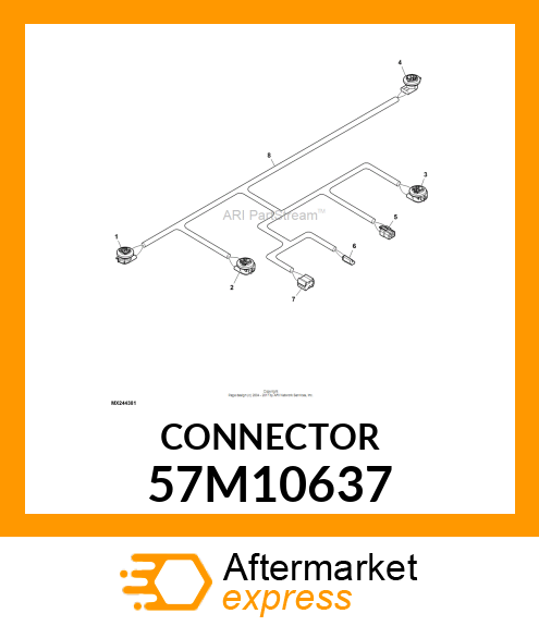 DELPHI LMPSKT 3W FEM SLD NAT PLSTC 57M10637