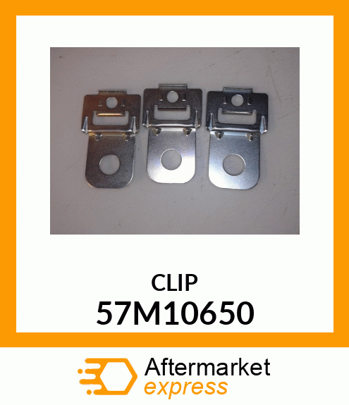 DEUTSCH DT CLIP .433 HOLE STEEL 57M10650