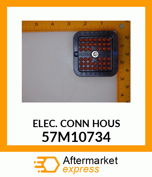 DEUTSCH AEC 40W F SLD BLK PLSTC 57M10734