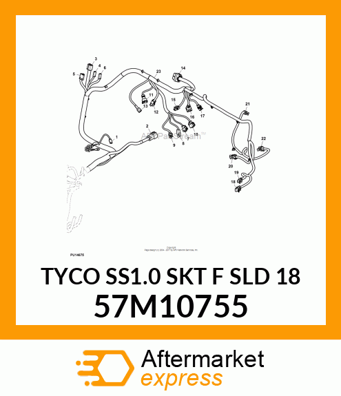 TYCO SS1.0 SKT F SLD 18 57M10755