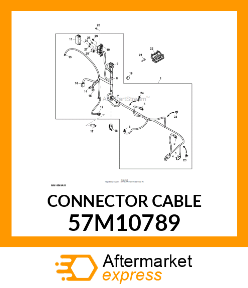 MOLEX MX150 SEAL CAVITY NAT PLSTC 57M10789