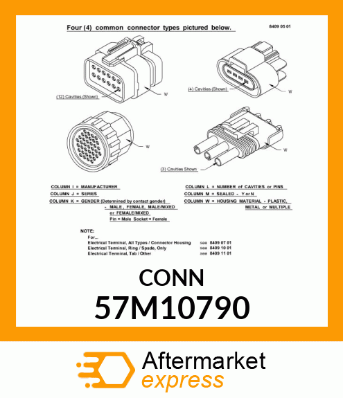 DEUTSCH HDP20 35W F SLD BLK PLSTC 57M10790