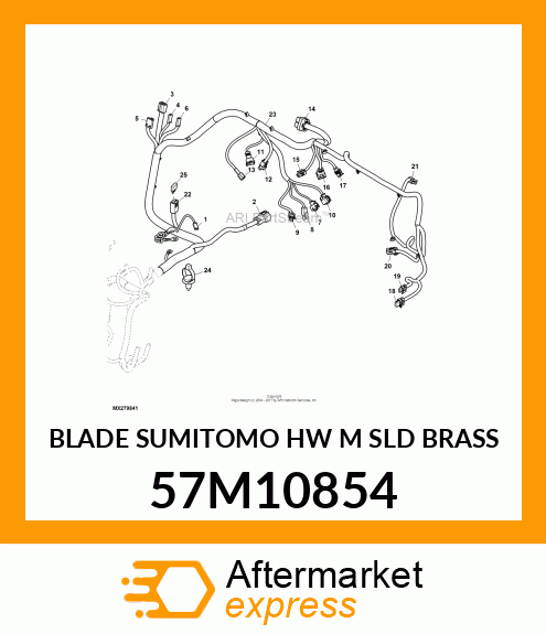 BLADE SUMITOMO HW M SLD BRASS 57M10854