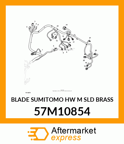 BLADE SUMITOMO HW M SLD BRASS 57M10854