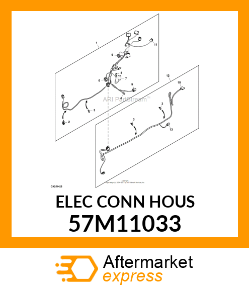 CONN MOLEX MLX 1W M NAT NYLON 57M11033