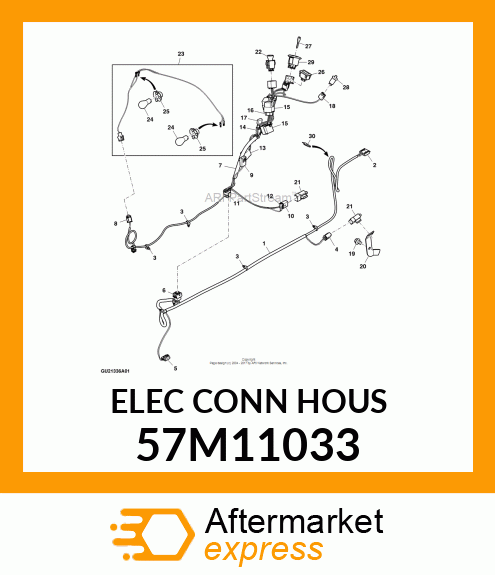 CONN MOLEX MLX 1W M NAT NYLON 57M11033